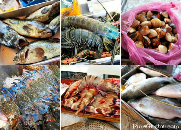 seafood Collage