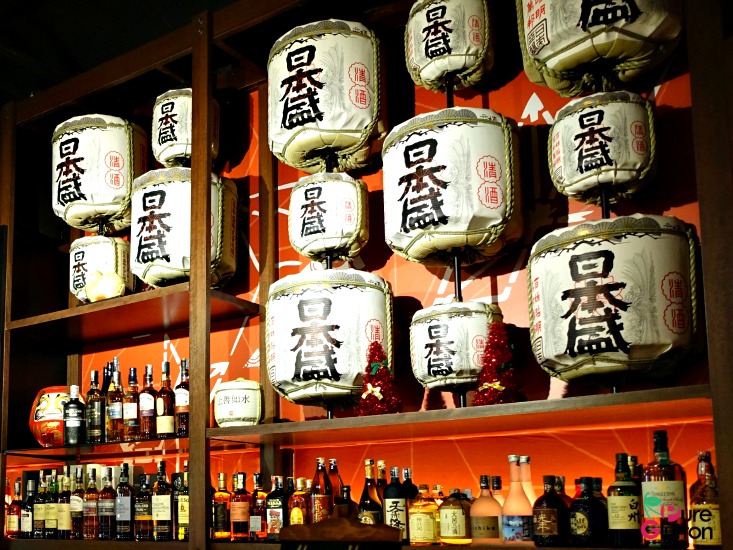 sake barrels