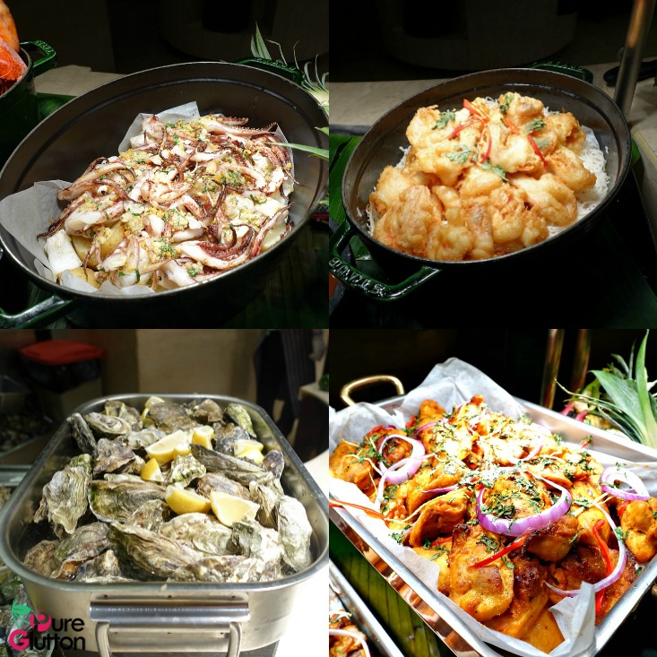 SEAFOOD BUFFET Collage