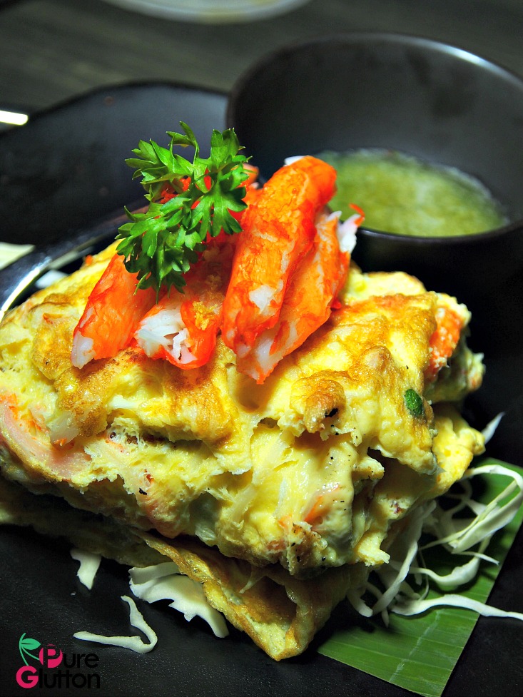 crabmeat omelette