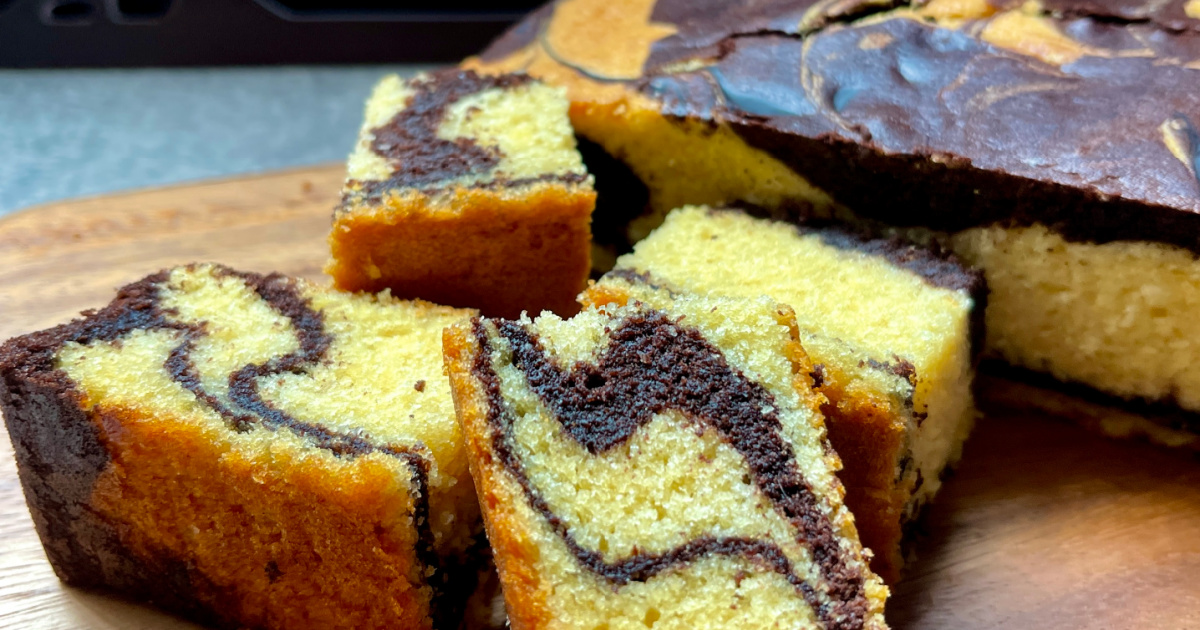 BUTTER MARBLE CAKE PureGlutton